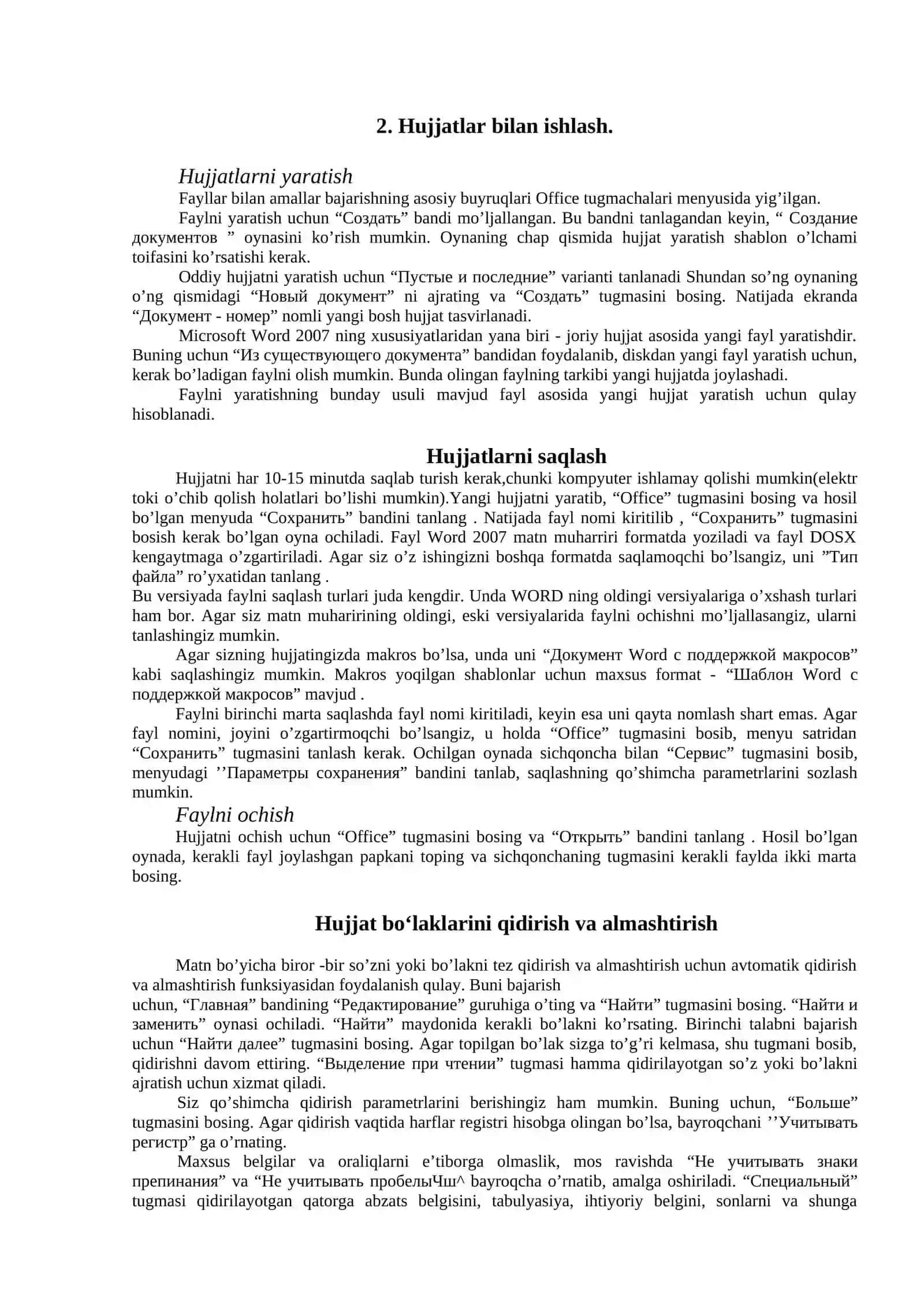 Microsoft Word - matn muharririda ishlash 4