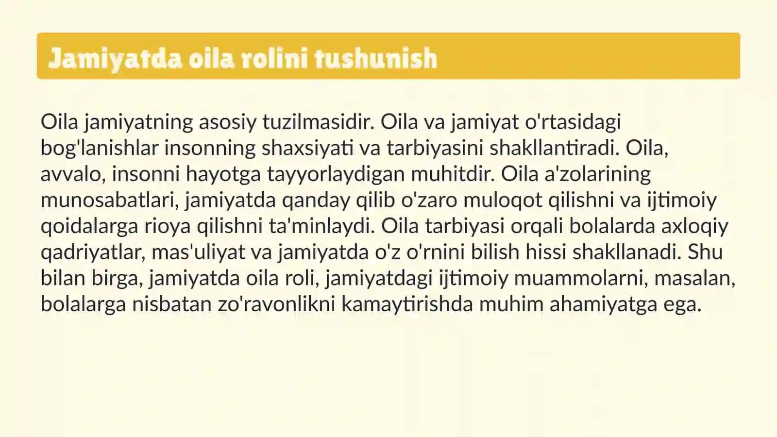 BOLALARGA NISBATAN ZOʻRAVONLIKNI OLDINI OLISH CHORA TADBIRLARI 4