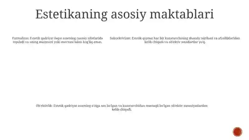 Estetika Nafosat Falsafasi 4