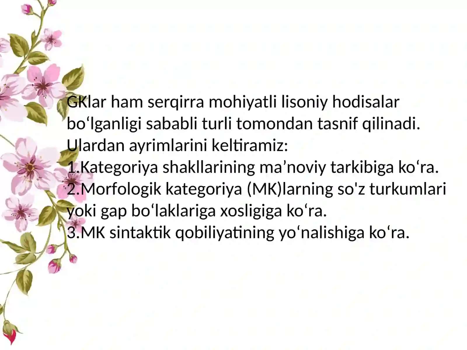 Grammatik kategoriya va uning turlari 4