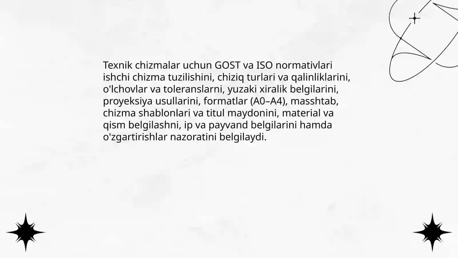 Ishchi chizma tushunchasi va maqsadi 4