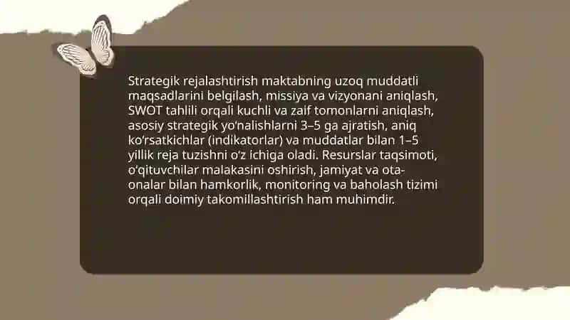 Maktabni boshqarishga zamonaviy yondashuvlar 4