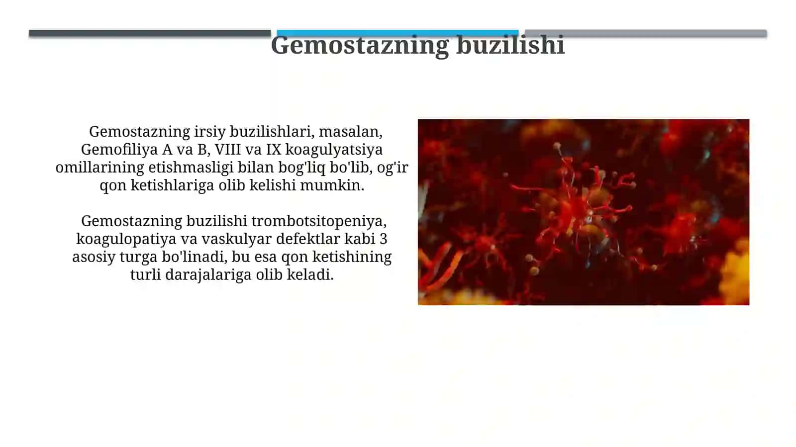 Gemostaz mehanizmlari va uning patalogiyasi 4