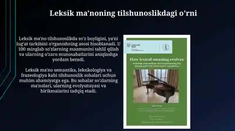 Leksik ma'no 4