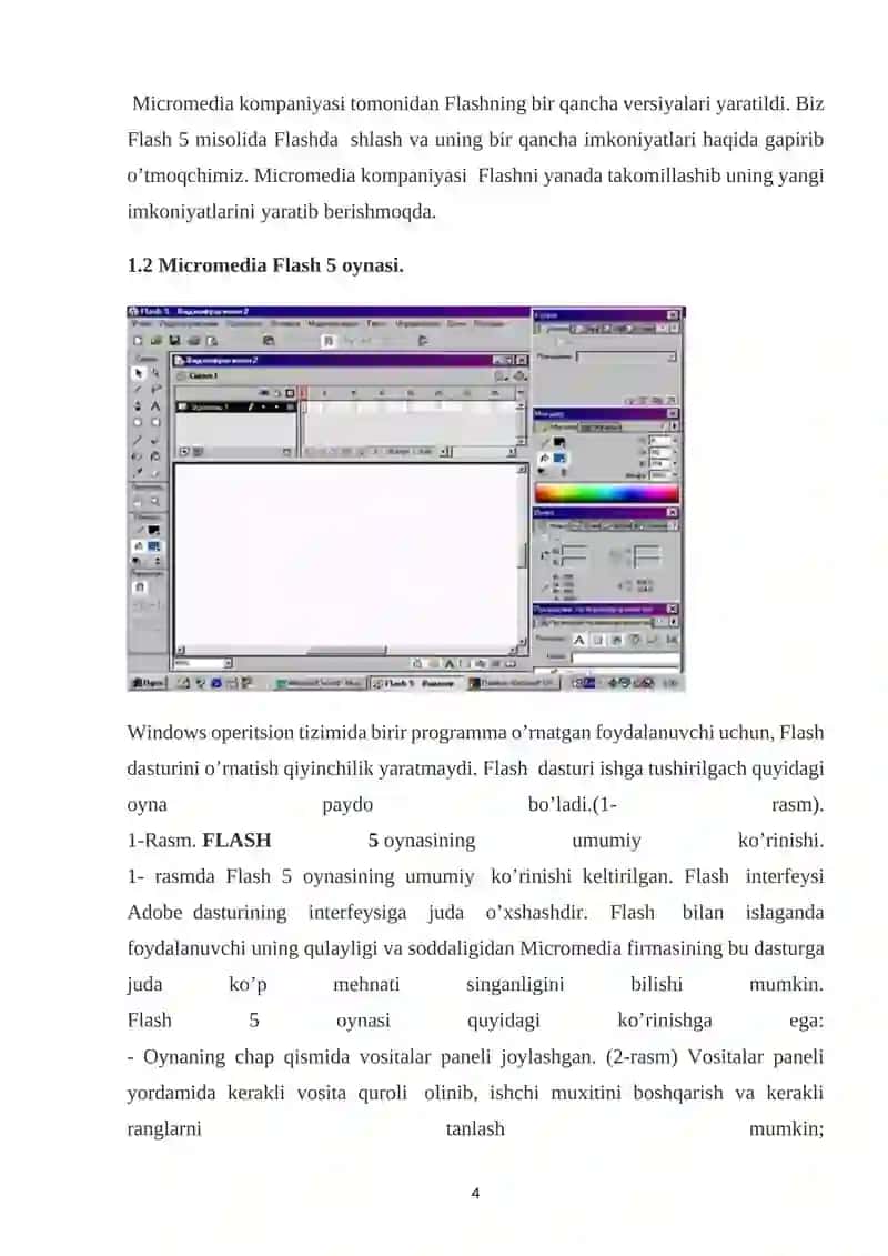 Flesh dasturi va uning ffan-texnika taraqqiyotida ahamiyati 4