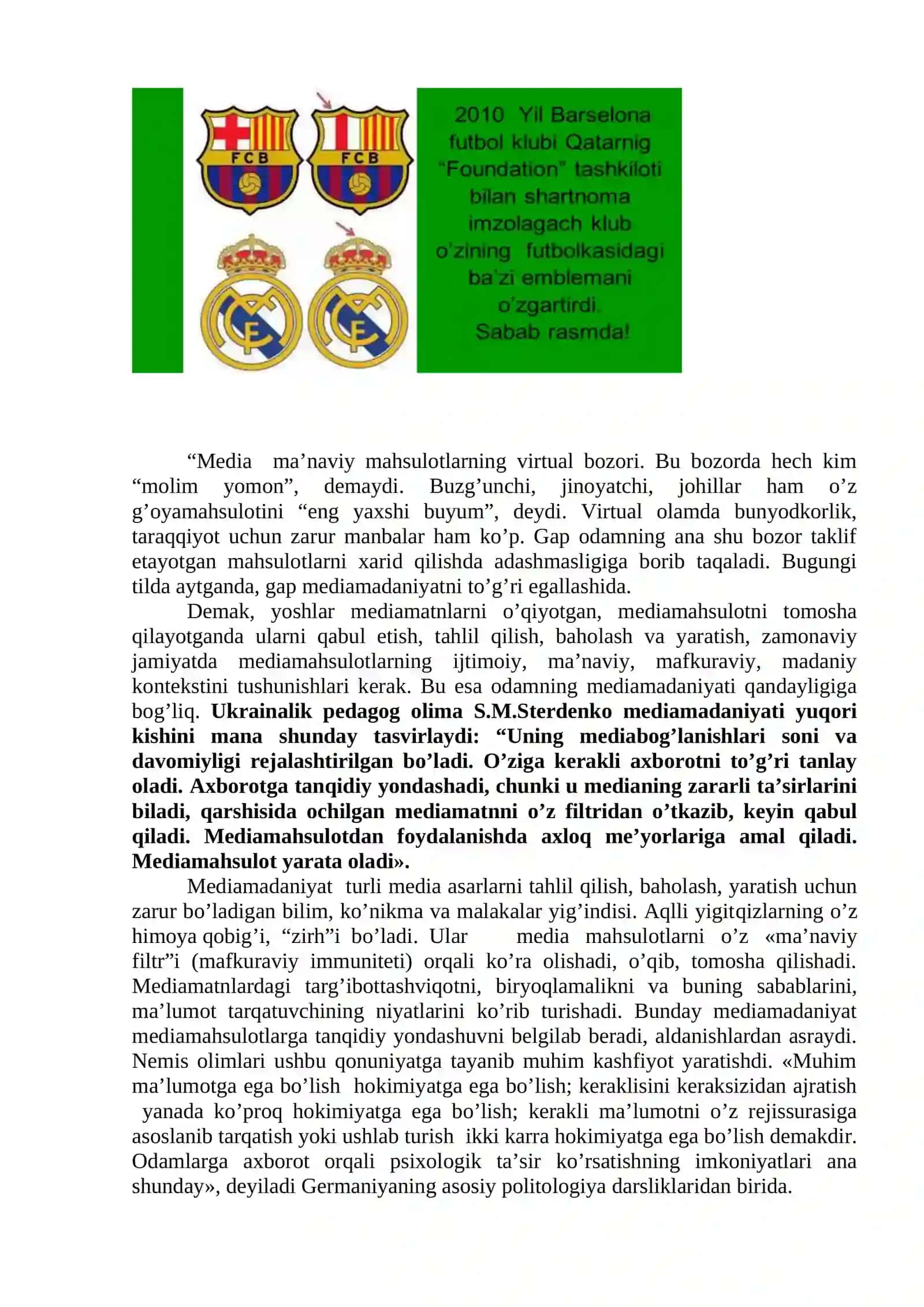AXBOROT XAVFSIZLIGINI TA`MINLASHNING G`OYAVIY NAZARIY ASOSLARI 4