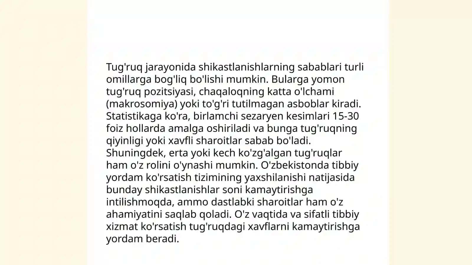 Bolalarda Travmatik Chiqishlar 4