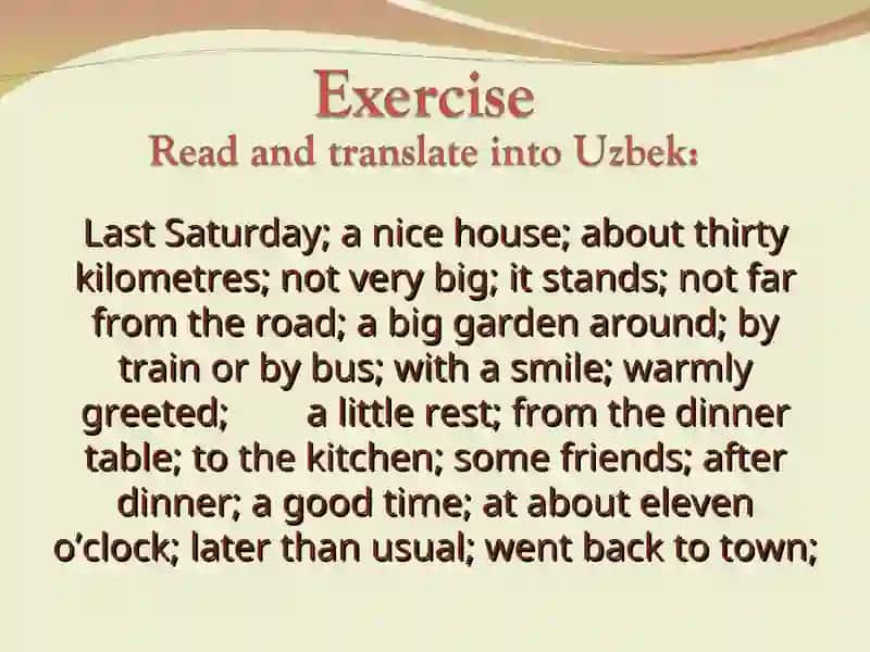 Vocabulary 4