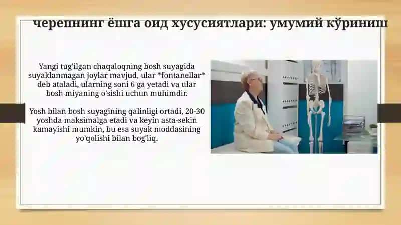 Chanoq va oyoq suyakalarining yoshga nisbatan xususiyatlari 4