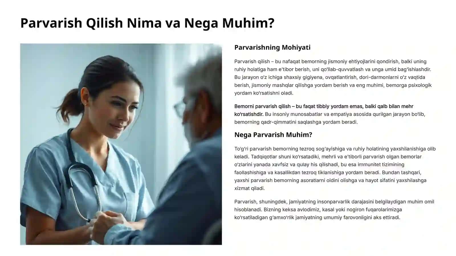 Gastroenterologik Bemorlarni Parvarish Qilish: Asosiy Qoidalar va Amaliyotlar 4