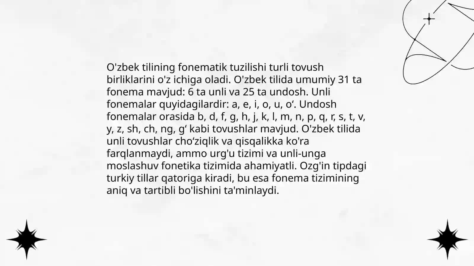 Fonologiya va uning asosiy tushunchalari 4