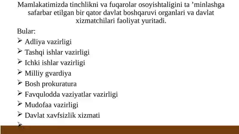 Ma’muriy-siyosiy sohani ma’muriy-huquqiy tartibga solish 4