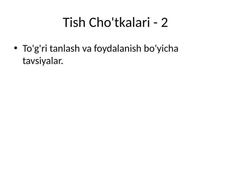 Og'iz Bo'shlig'i Gigiyenasi Maxsus Vositalari 4