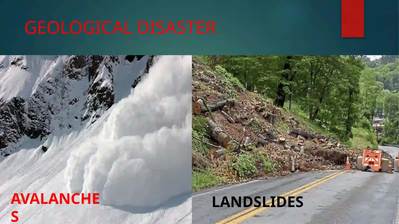 TYPES OF NATURAL DISASTERS 4