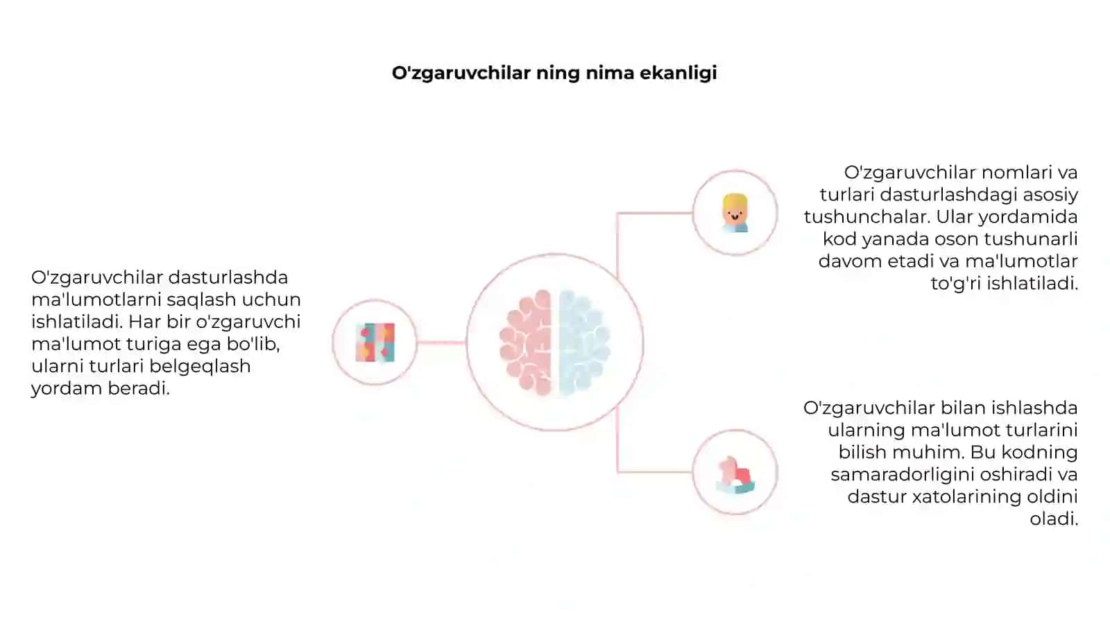 Muhandislar uchun dasturlashga kirishda O'zgaruvchilar va ma'lumot turlari 4