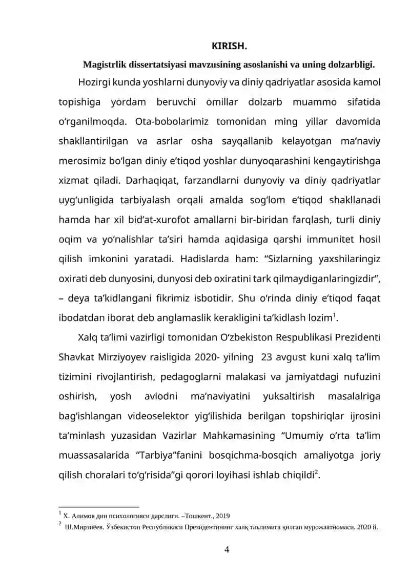 ‎‎   O'SMIRLАRDА AXLOQIY XULQ-ATVOR MOTIVATSIYASI 4