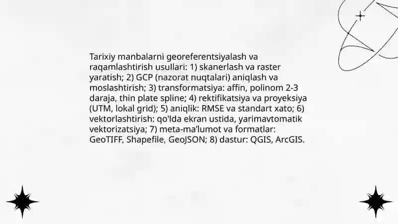 Tarixiy tadqiqotlarda geografik axborot tizimlarining oʻrni 4