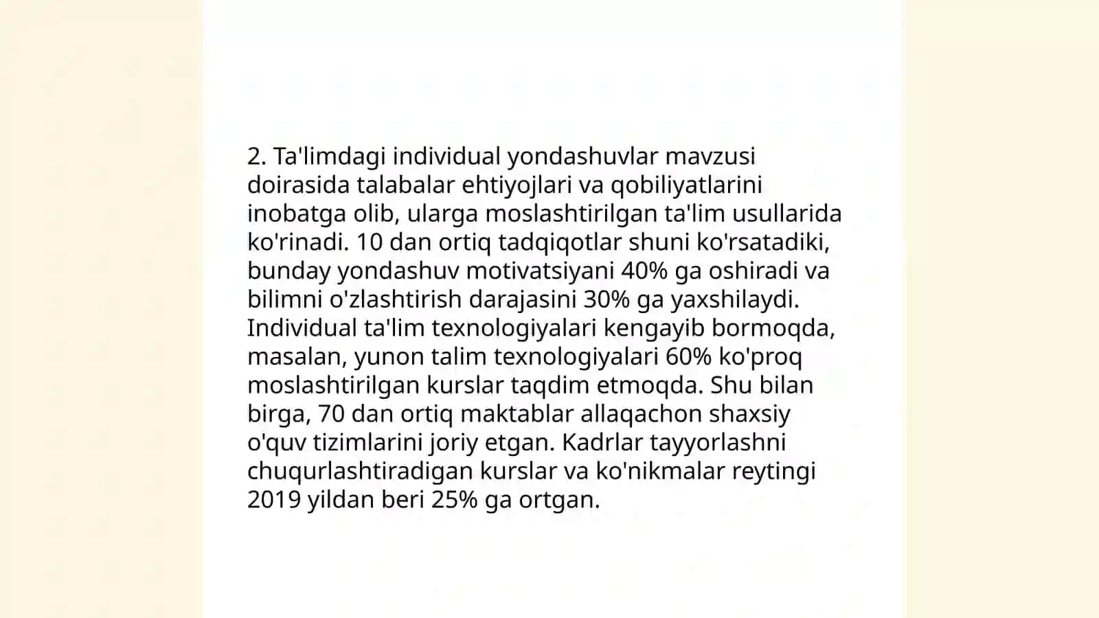 Akademik va amaliy intellekt: taʼlimdagi individual farqlar 4