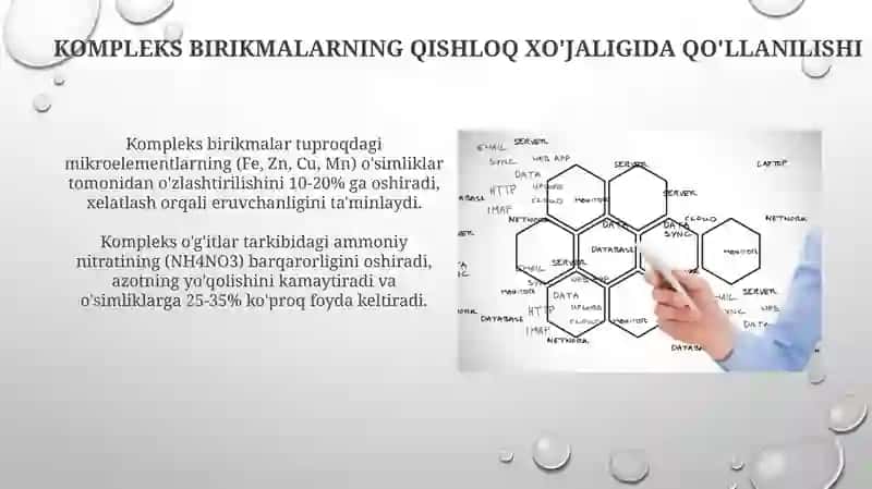 Kompleks birikmalarning tibbiyotda qo'llanilishi 4