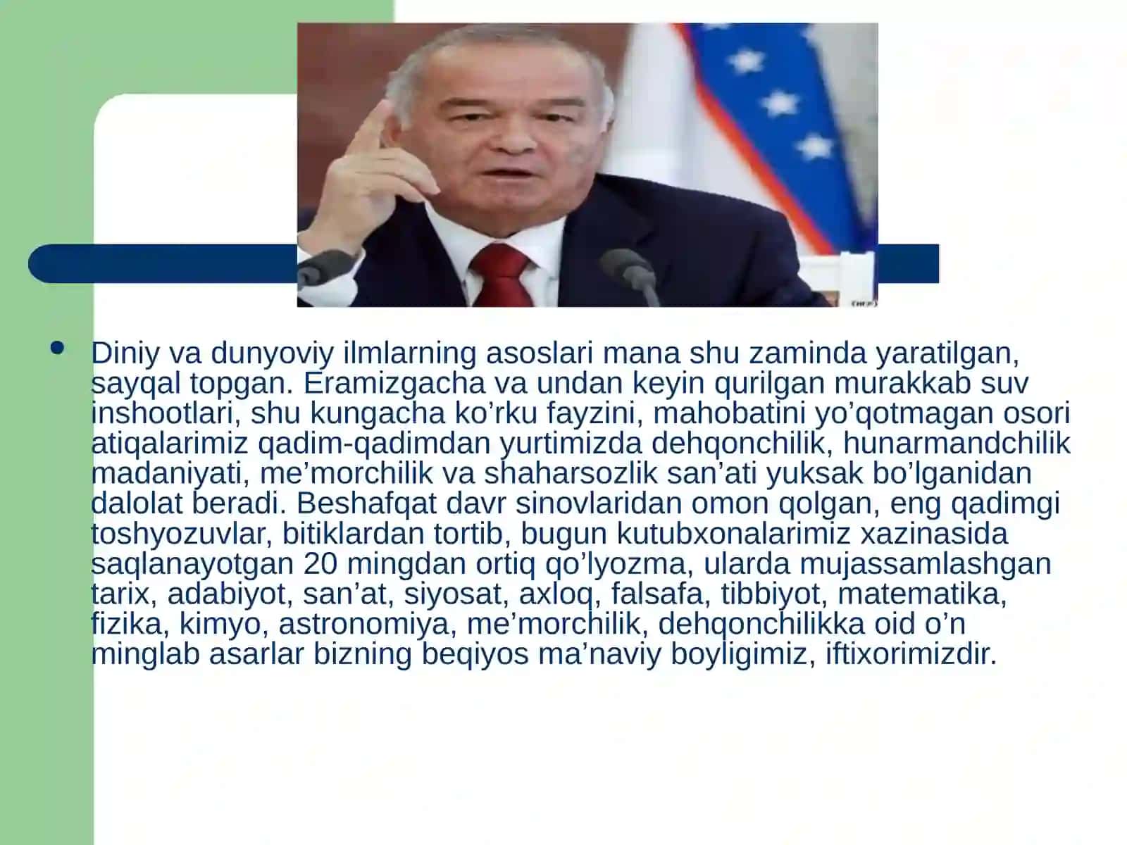 Tarixiy xotirasiz kelajakyo`q 4