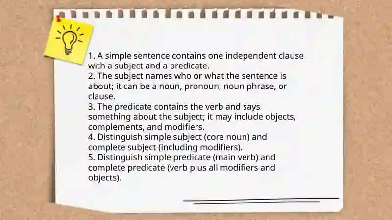 Types of sentences: Simple, compound, complex 4