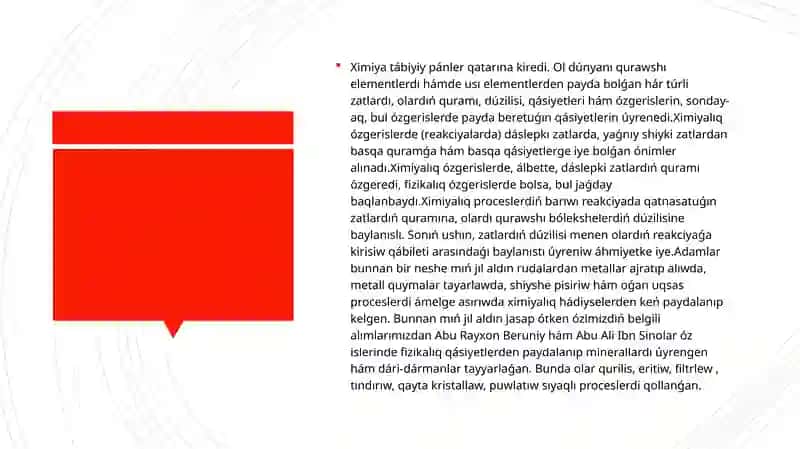 Analitikaliqximiyapáninin paydaboliwi hamrawajlaniwi 4