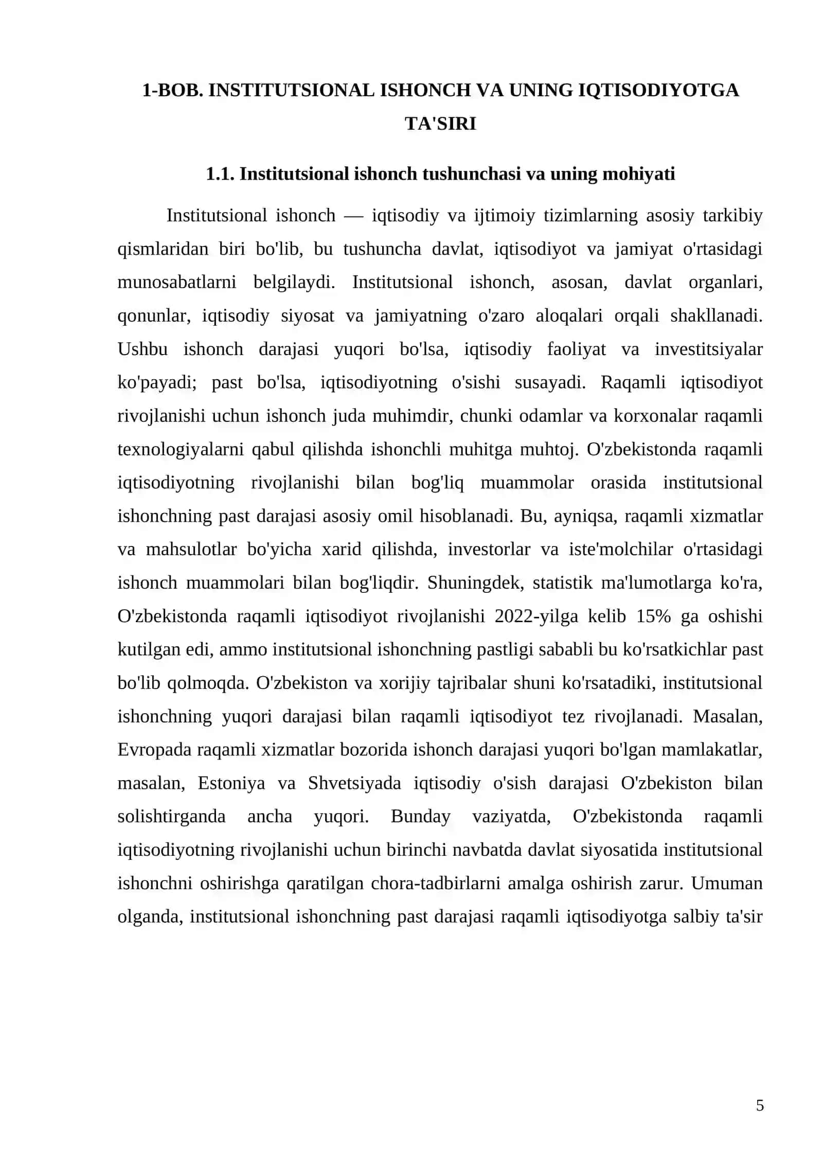 INSTITUTSIONAL ISHONCH VA UNING IQTISODIYOTGA TA'SIRI 4