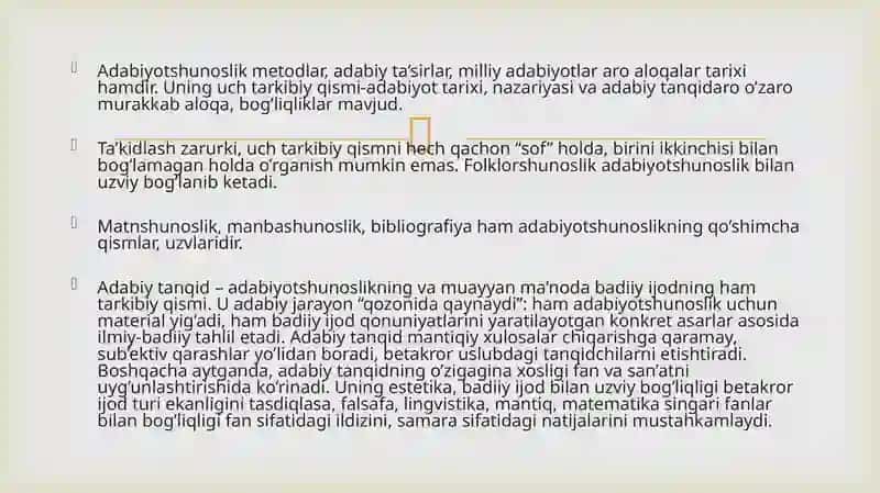 Adabiy-estetik tafakkur tarixi 4