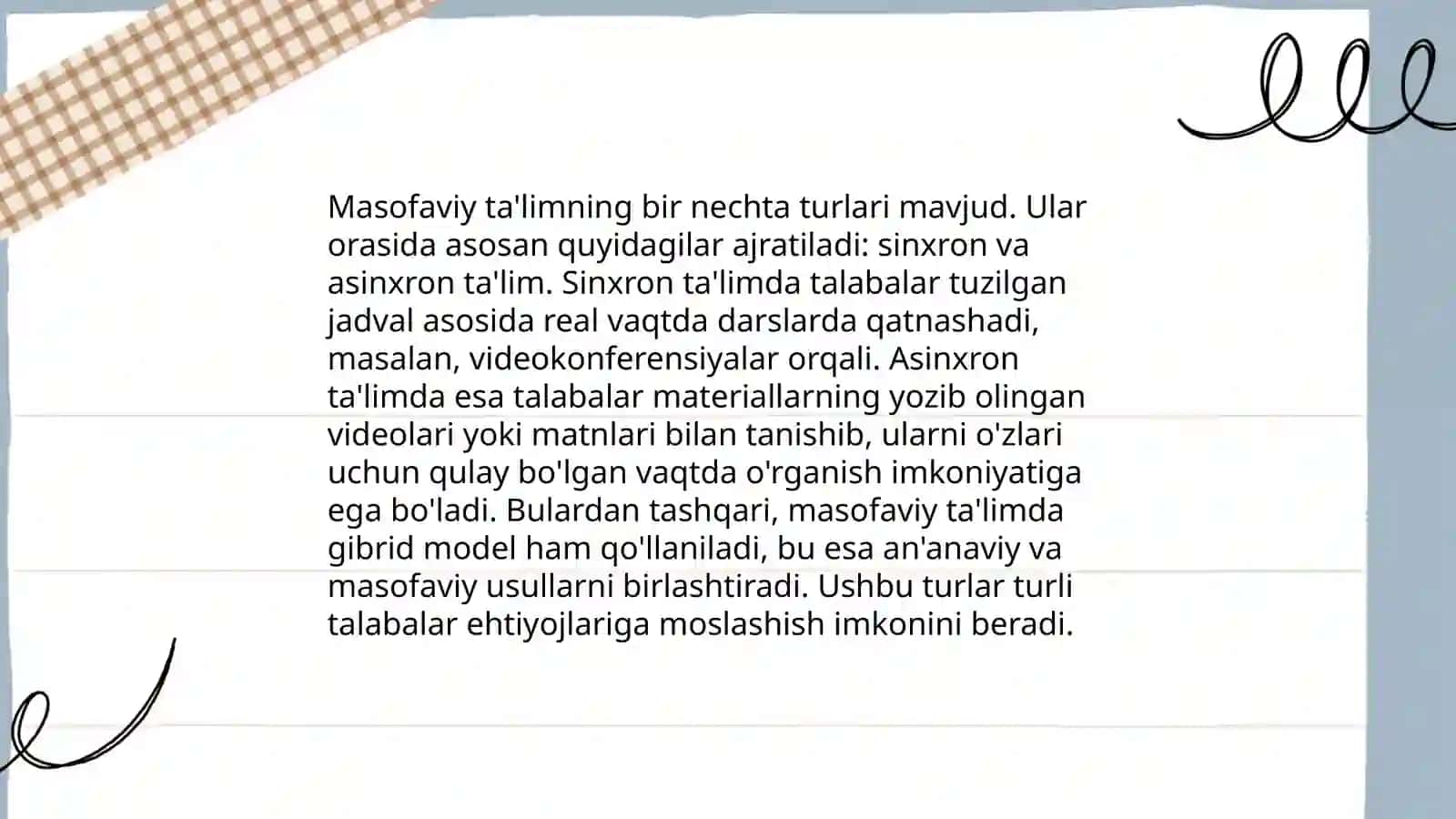 Ta'limning an'anaviy usullari 4