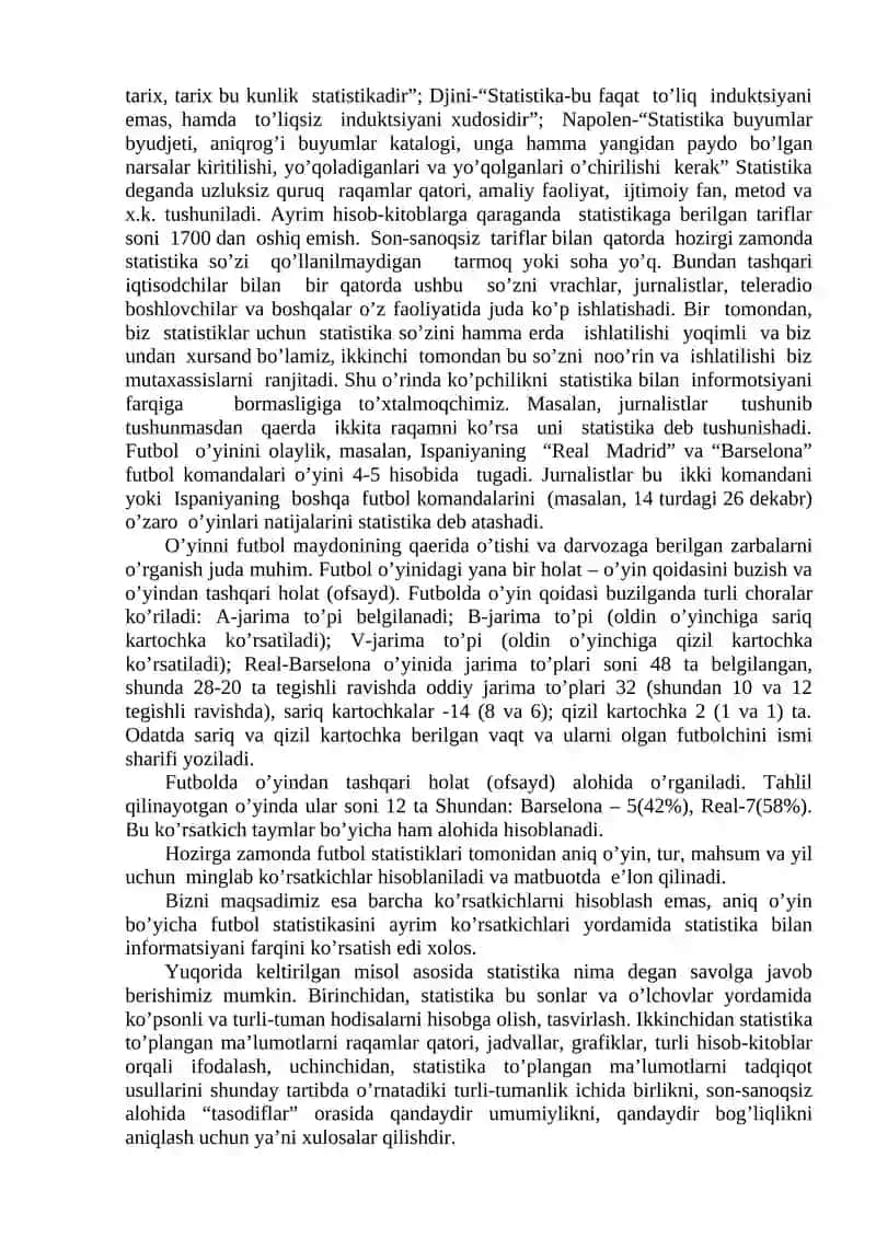 Statistika fanining predmeti va uslubi 4