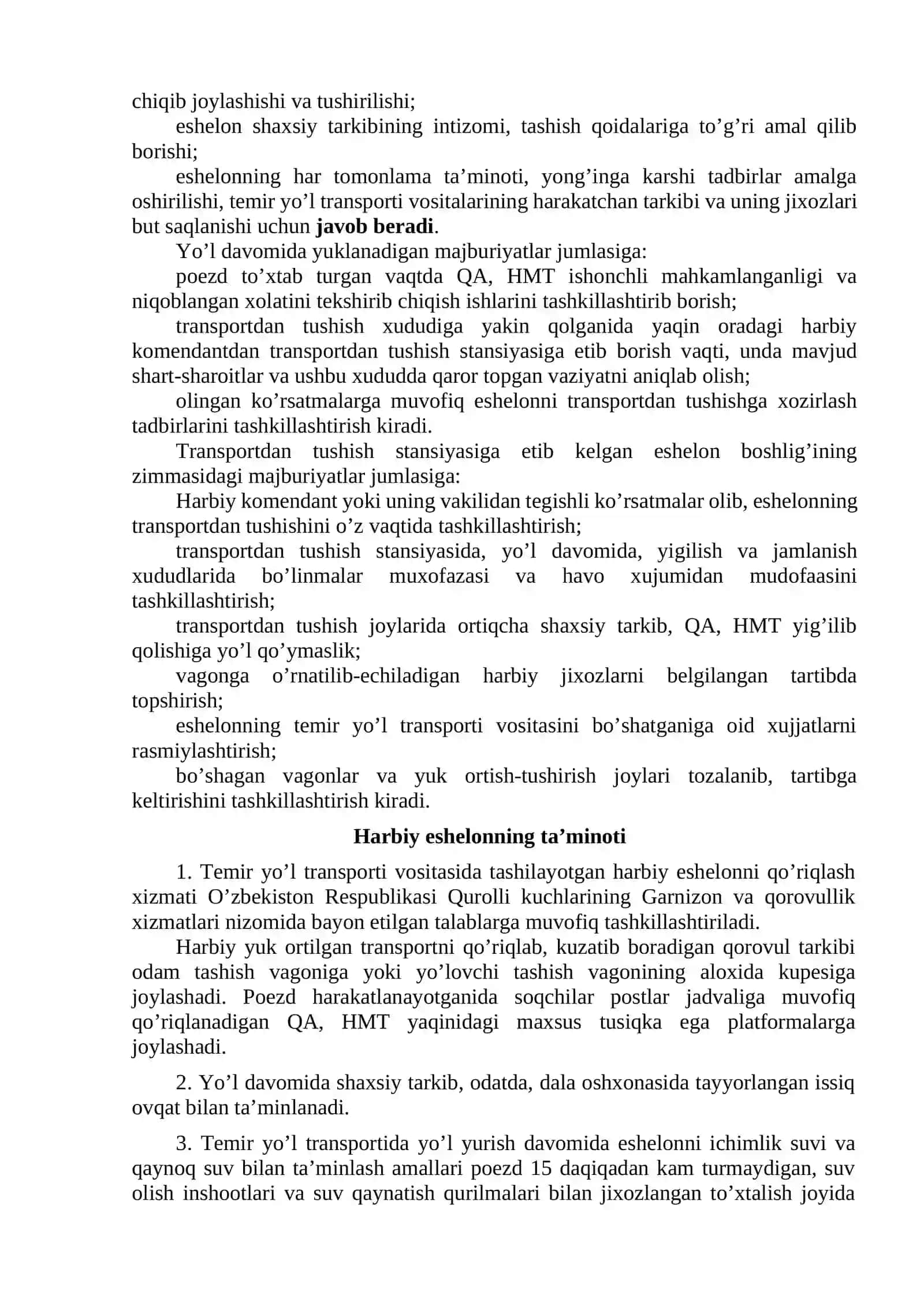 6-Аmaliy mashgʼulot. Temir yo‘l harakat tarkibini tayyorlash va harbiy eshelonni shakllantirish 4