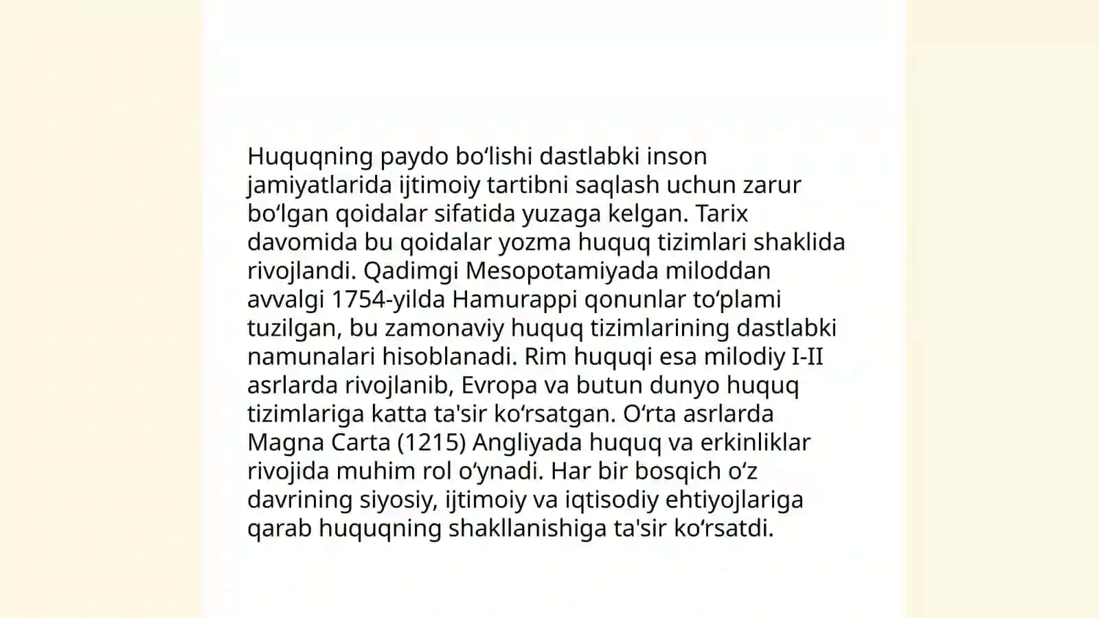 Davlat va huquq tushunchalari, mazmun-mohiyati 4