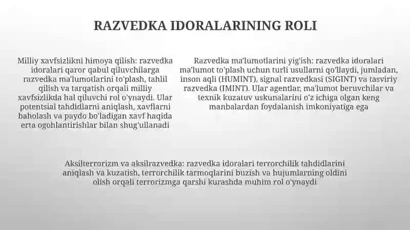 Milliy Xavfsizlikni Ta'Minlashda Olib Borilayotgan Ishlar 4