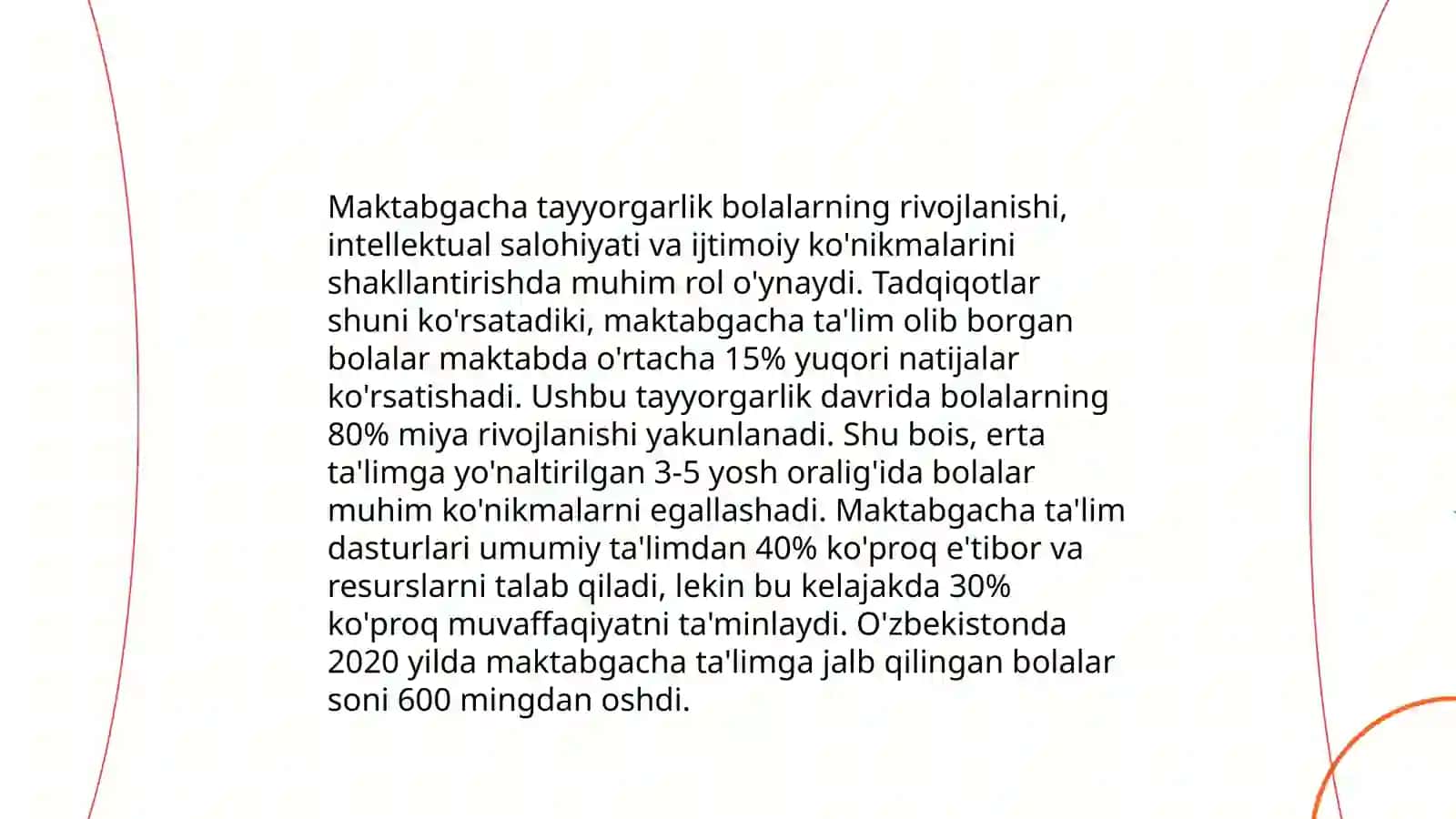 Bolalarni maktabga tayorlashda mashgʻulotlarning ahamiyati 4