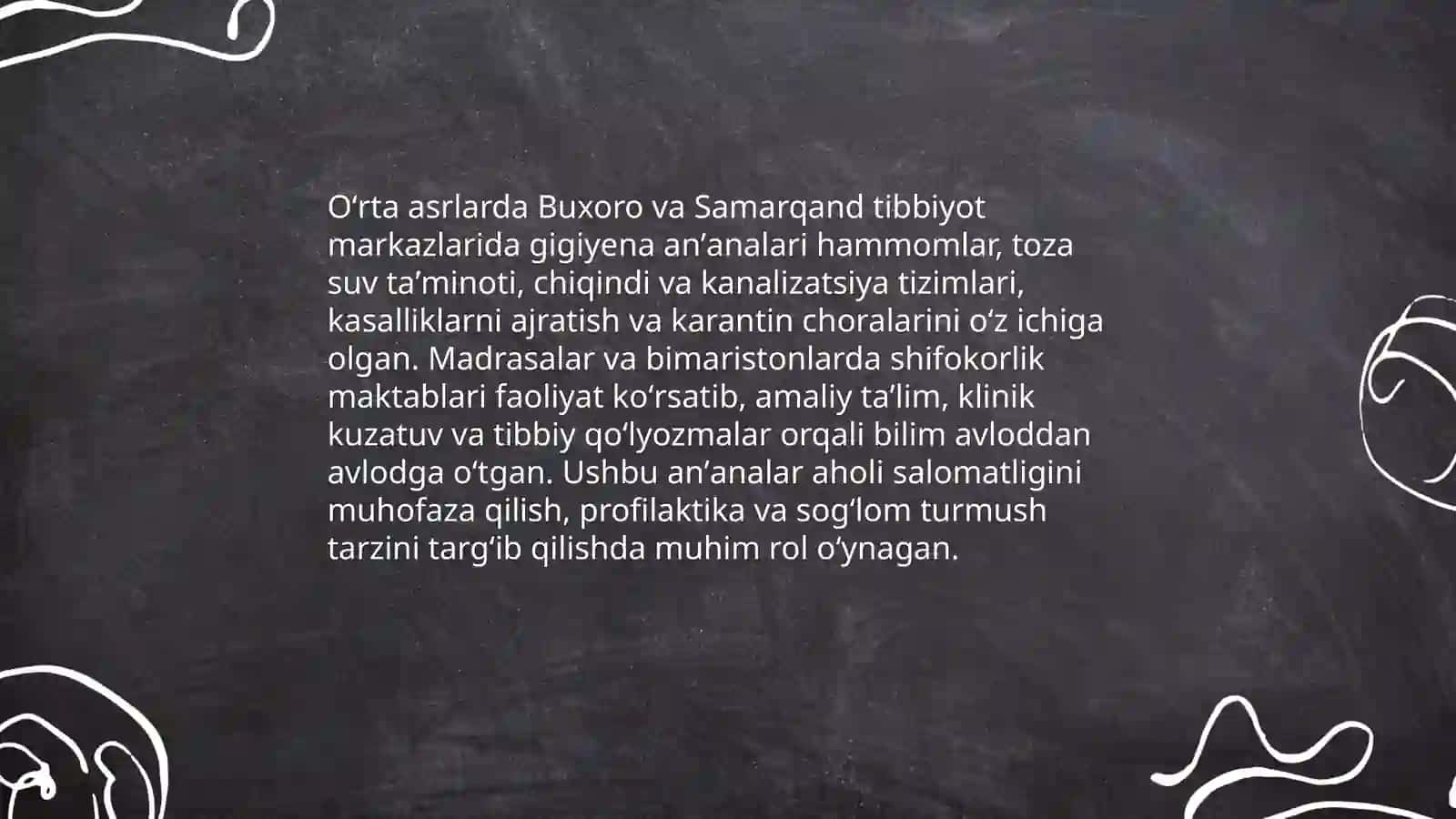 Gigienani rivojlanish tarixi 4