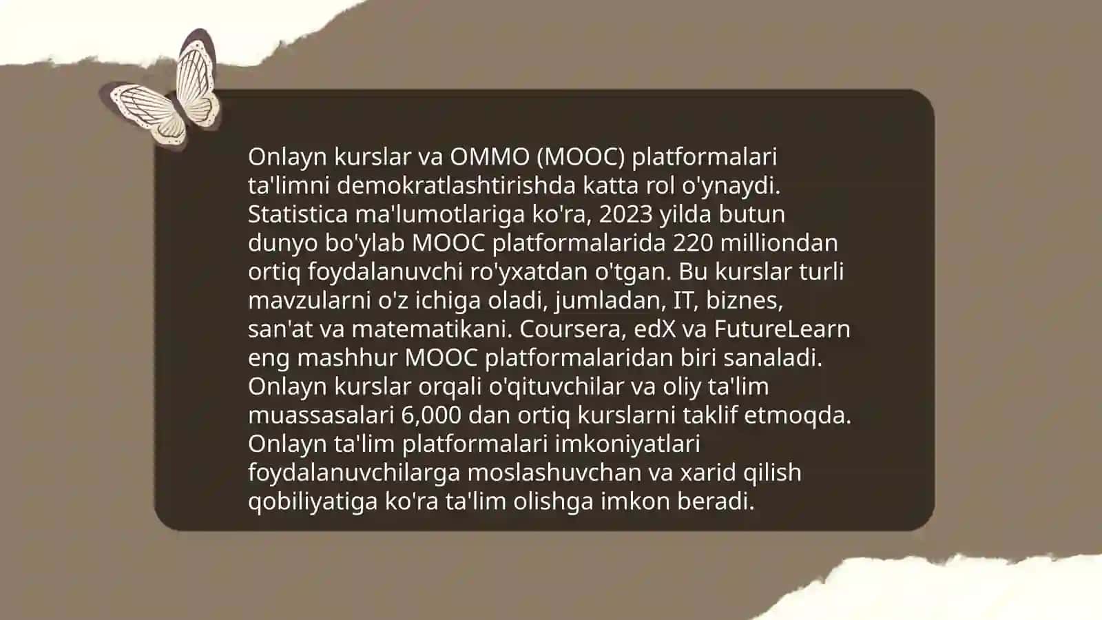 Elektron ta'lim rivojining yetakchi tendensiyalari 4