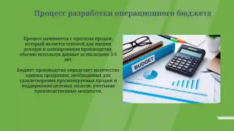 Операционные бюджеты 4