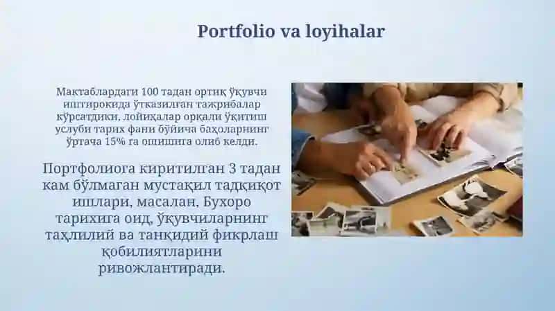 Tarix oʻqitishning tashkiliy shakllari 4