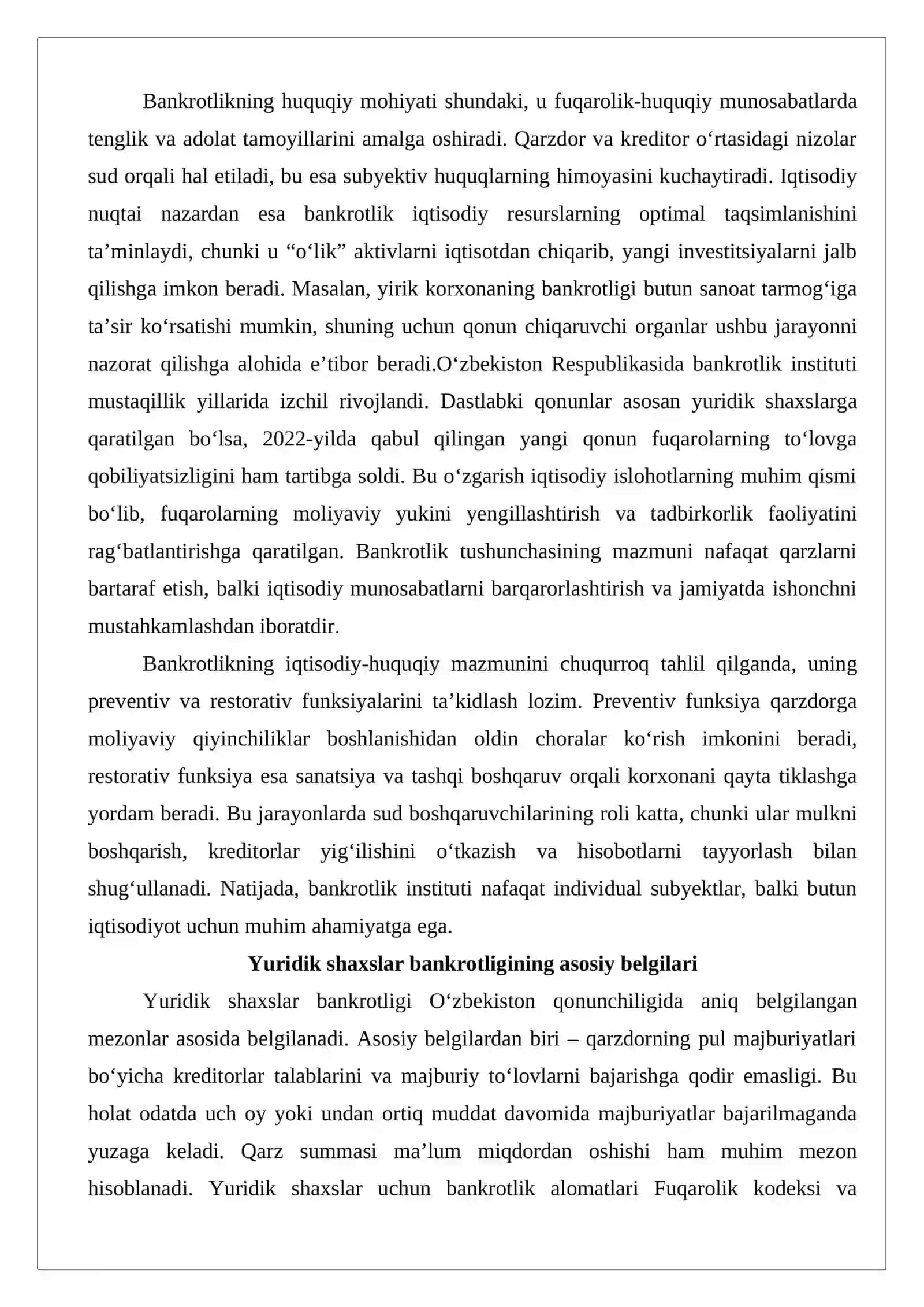 Yuridik shaxslar va fuqarolarning bankrotligi tushunchasi 4