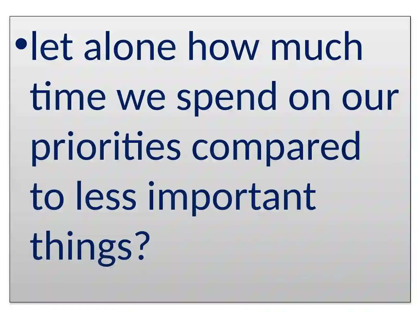 WHAT IMPORTANT YO YOU? 4