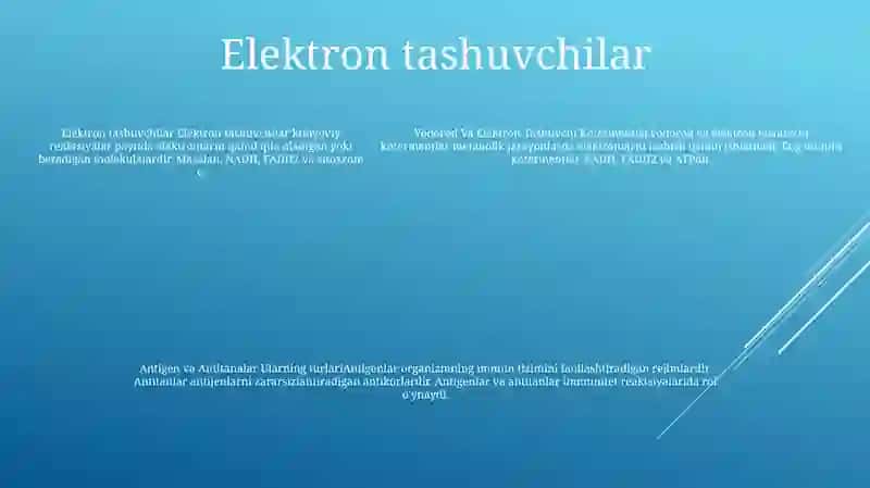 Vodorod Va Elektron Tashuvchi Kofermentlar 4