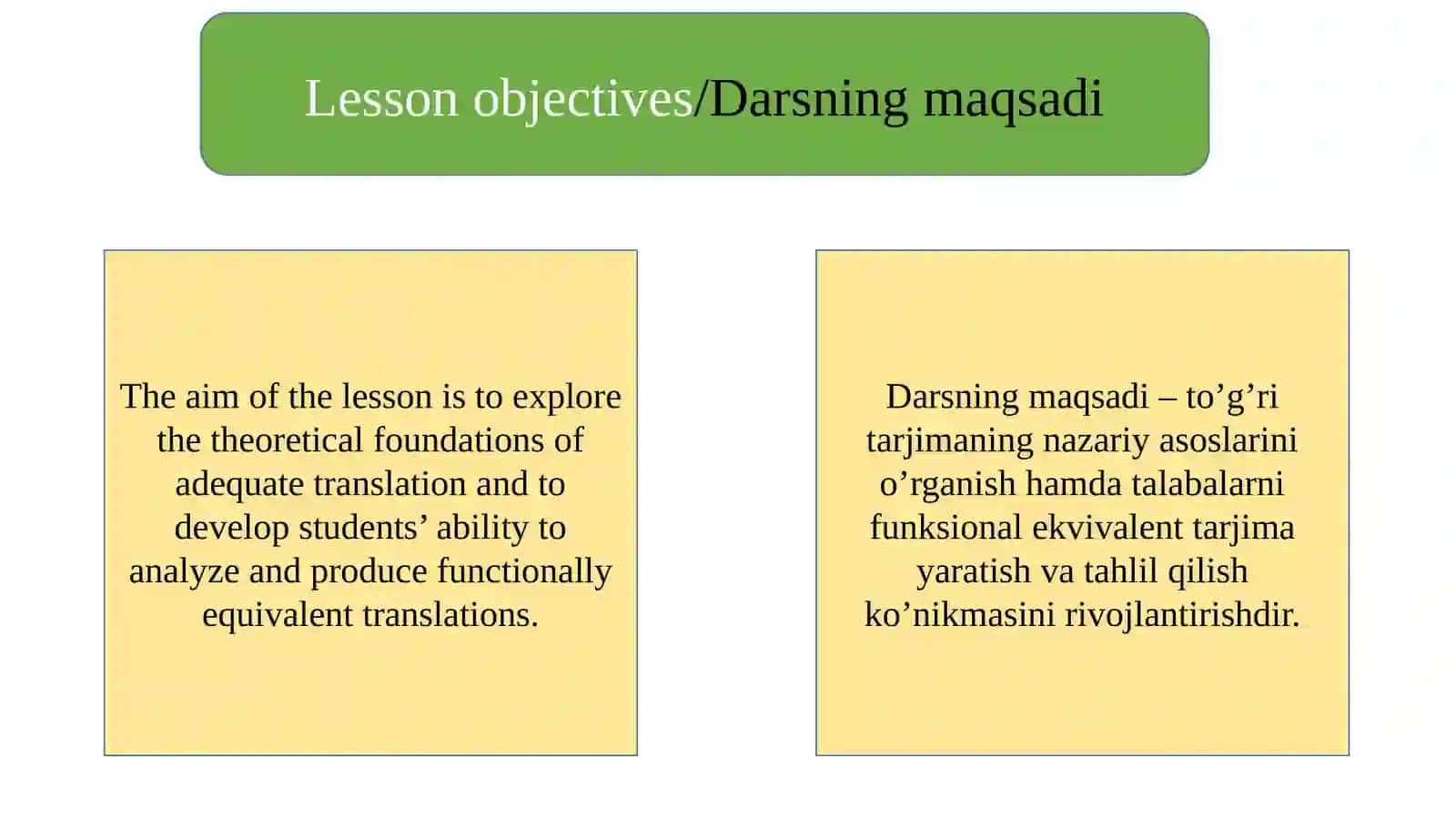 Text translation and practice 4