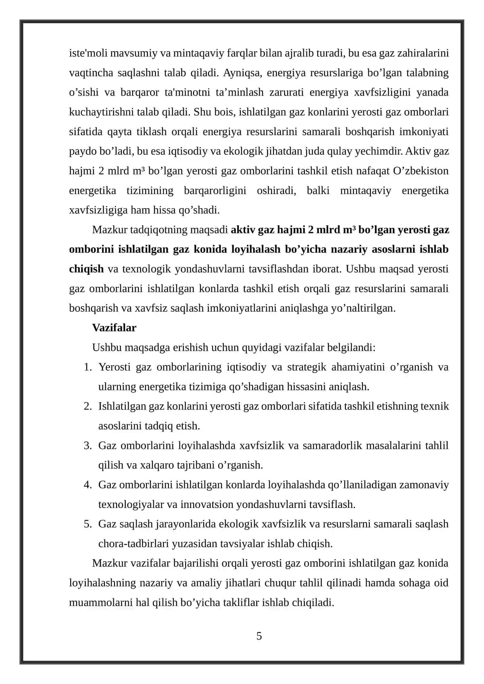 AKTIV GAZ HAJMI 2-MLRD M3 BO‘LGAN YEROSTI GAZ OMBORINI TUZILISHI 4