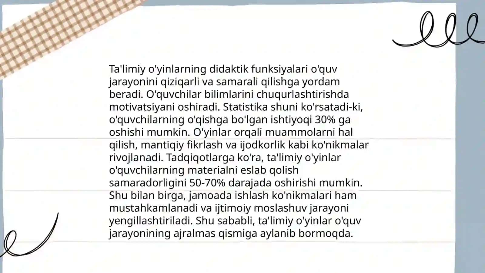 Ona tili darslarida ta'limiy òyinlarni qòllash 4