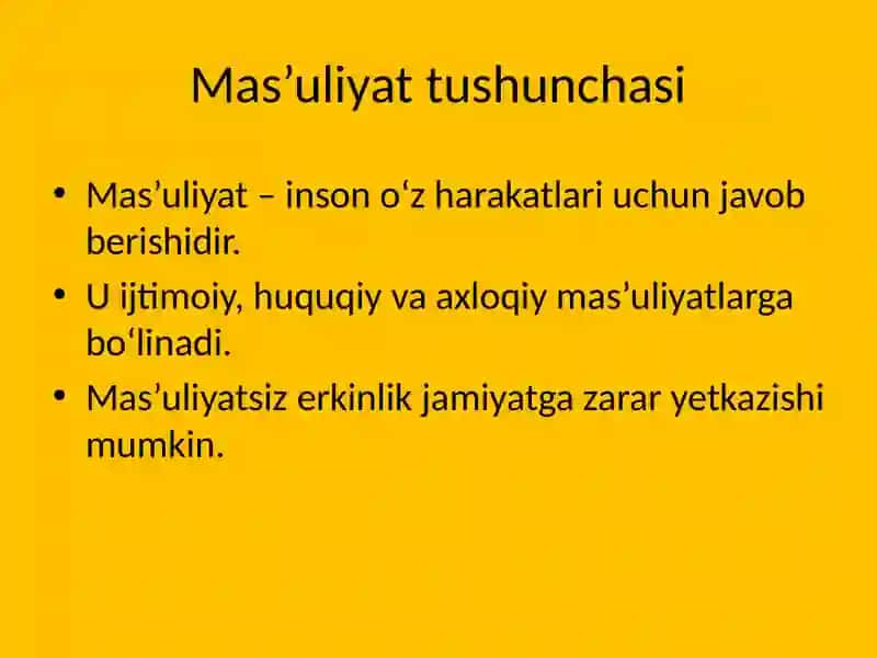 Shaxserkinligivamas’uliyatninguzviybog‘liqligi 4