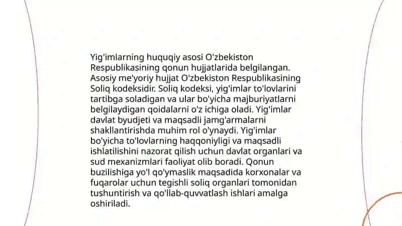 Mahalliy soliqlar va yig'imlar 4