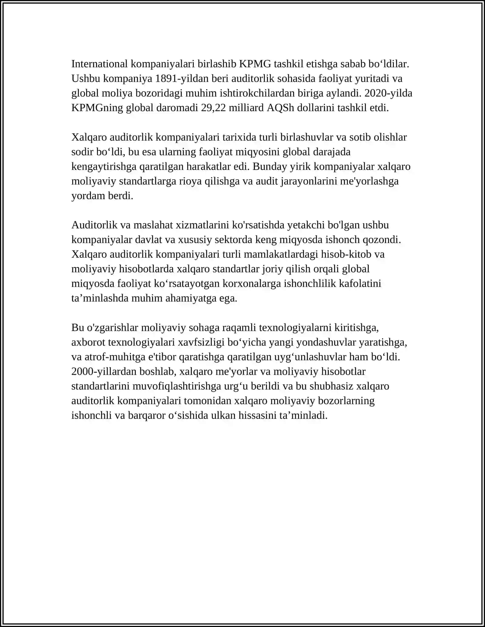 XALQARO AUDITORLIK KOMPANIYALARI 4