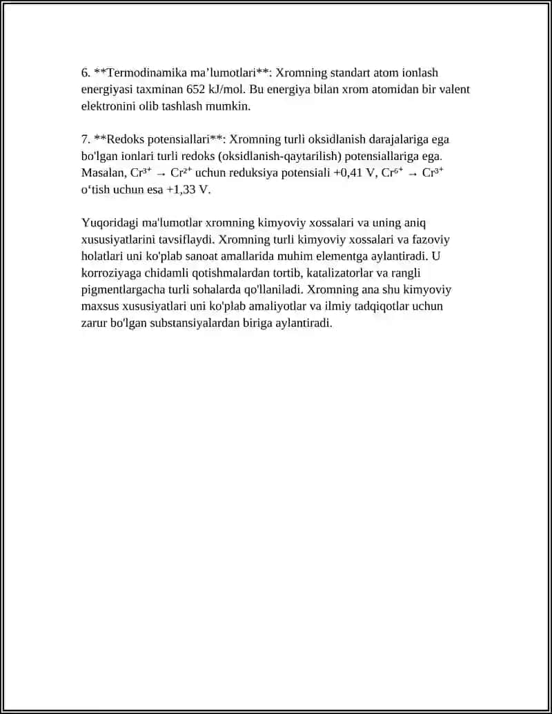 XROM VA UNING BIRIKMALARI VA AHAMIYATI HAQIDA 4