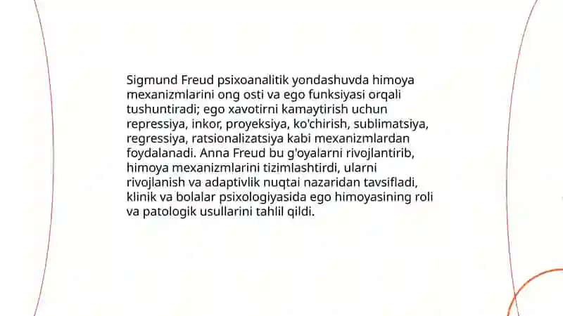 Shaxsning himoya mexanizmlari 4