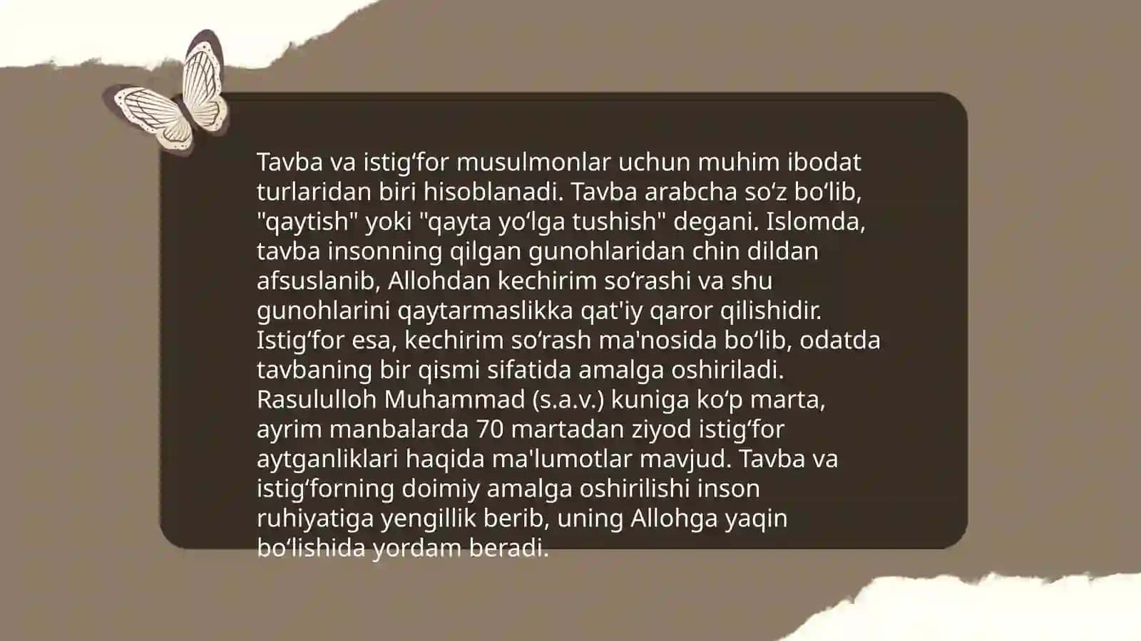 Mukoshafatul Qulub asari boʻyicha sotsial qarashlar 4